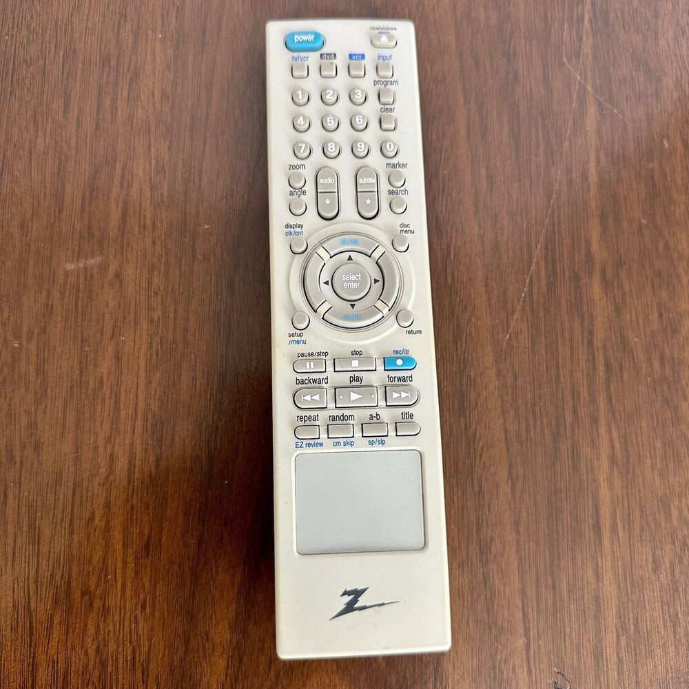 Zenith Remote Control DVD VCR XBV342 OEM Tested/Works